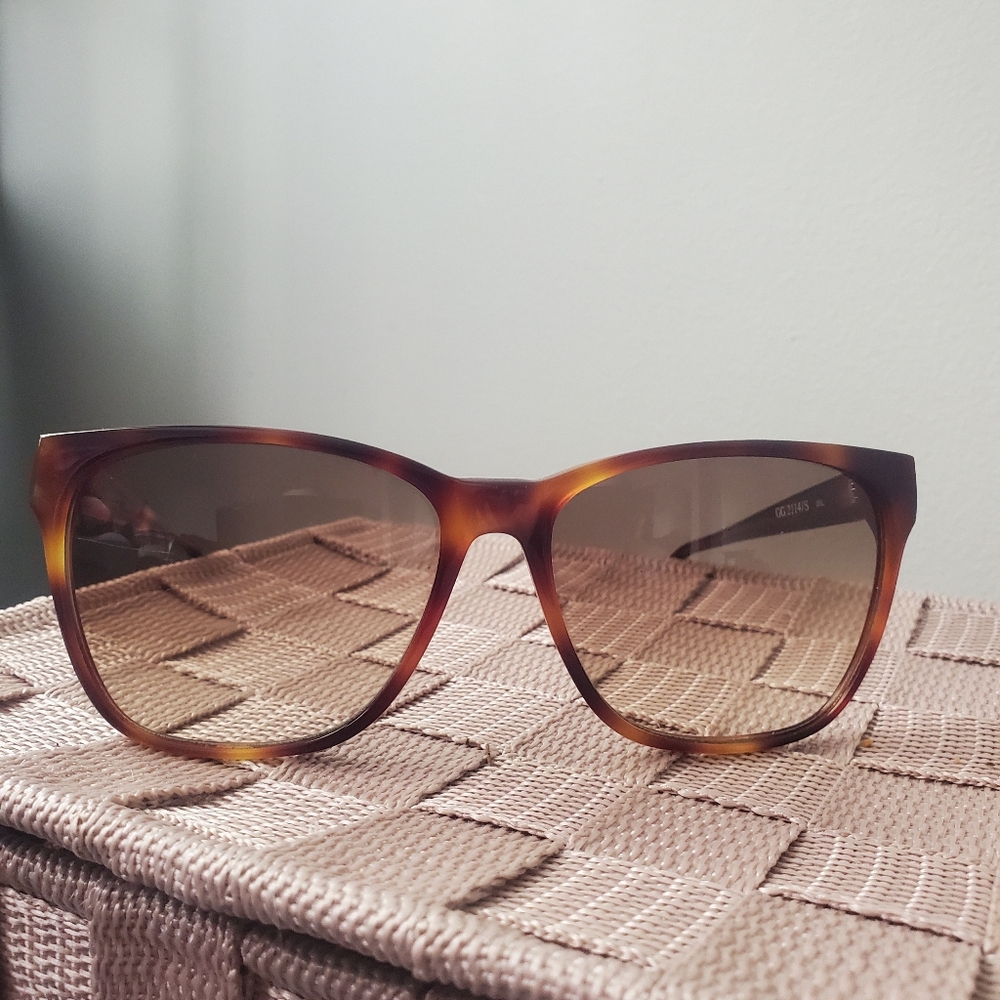 Gucci Vintage Tortoise Shell Sunglasses